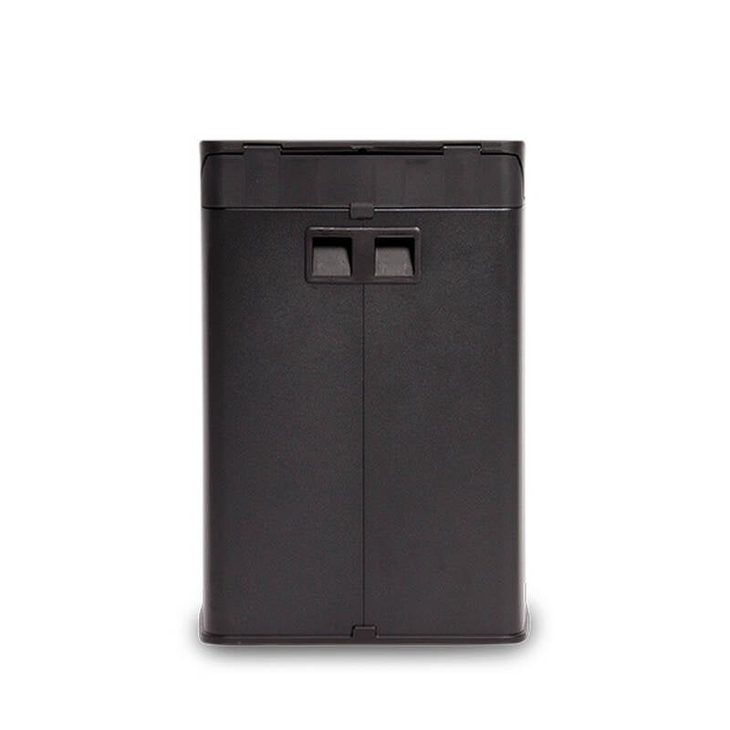 Th&ugrave;ng R&aacute;c Inox Fitis Premium 15L - Vu&ocirc;ng đạp thấp - 3 M&agrave;u (Inox mờ, Trắng, Đen) - SPS1-901, SPS1-904, SPS1-903 image number null